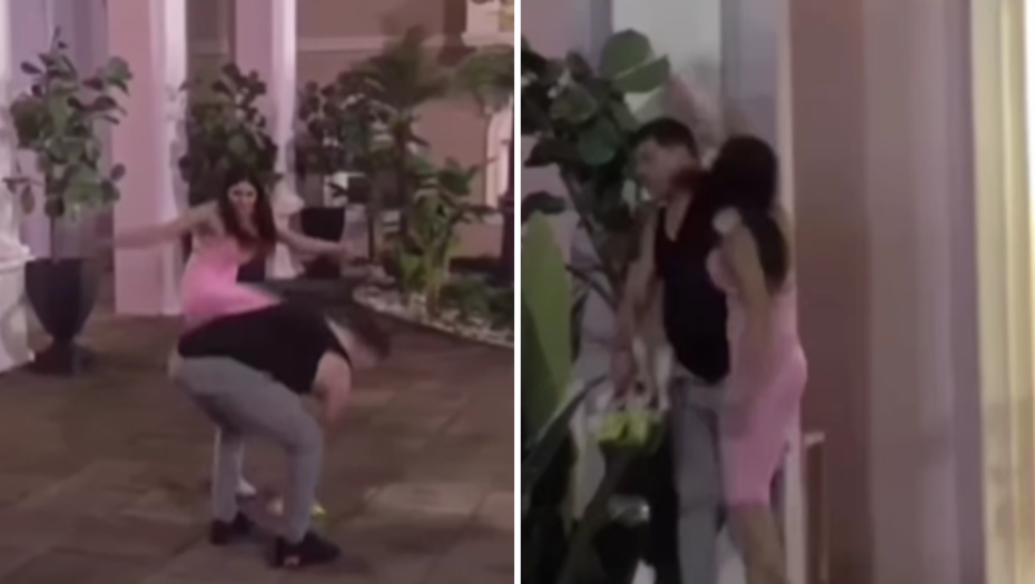 JELENA BRUTALNO ŠUTIRA IVANA NOGOM U GLAVU! Pojavio se snimak stravične tuče u Eliti, a tu nije kraj užasima!