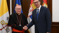 VUČIĆ SE SASTAO SA KARDINALOM PAROLINOM: Razgovarali smo o temama od obostranog interesa (FOTO)