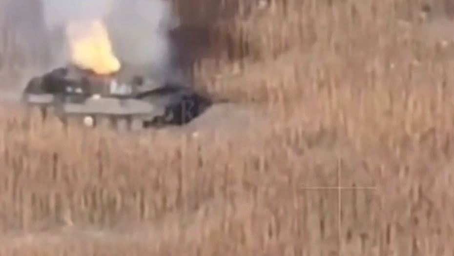 VATRENA DOBRODOŠLICA U KURSKU Pogledajte kako ruske snage uništavaju najnoviji nemački tenk (VIDEO)