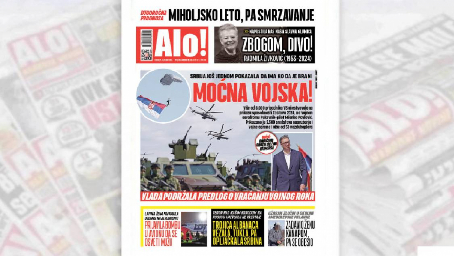 SRBIJA POKAZALA MOĆNU VOJSKU Predsednik Vučić: Dobićemo oružje jače od „hajmarsa“