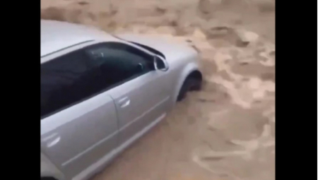 PA DA LI JE OVO NORMALNO?! Hteo da impresionira devojku, pa jedva izvukao živu glavu (VIDEO)