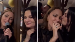 PRIJOVIĆKA PEVA, JANA PLAČE, A SVI GLEDAJU U FILIPA! Isplivao snimak sa privatne proslave, pevačica je ljubi
