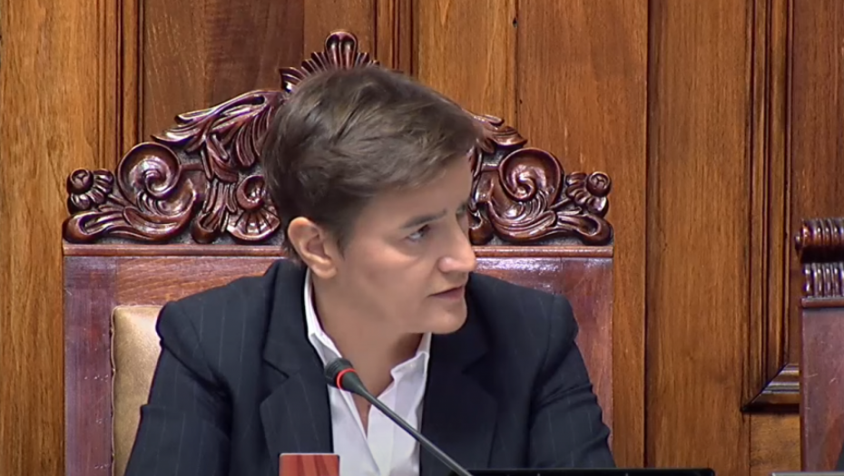 TUŽILAŠTVO RADI SVOJ POSAO I NEĆE BITI ZAŠTIĆENIH Brnabić: Opozicija nažalost ništa nije naučila iz tragedija