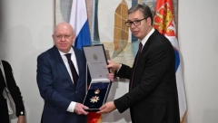 ALEKSANDAR VUČIĆ ODLIKOVAO NEBENZJU: "Hvala za pomoć koju ste nam pružili ovde u Njujorku"