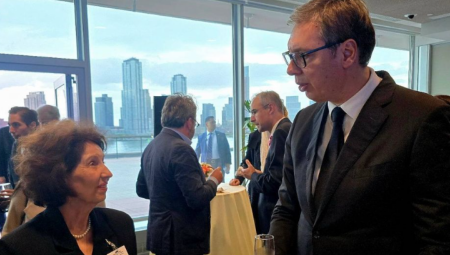 "UVEK MI JE DRAGO DA SRETNEM PRIJATELJE IZ REGIONA" Vučić se oglasio nakon susreta sa Siljanovskom (FOTO)