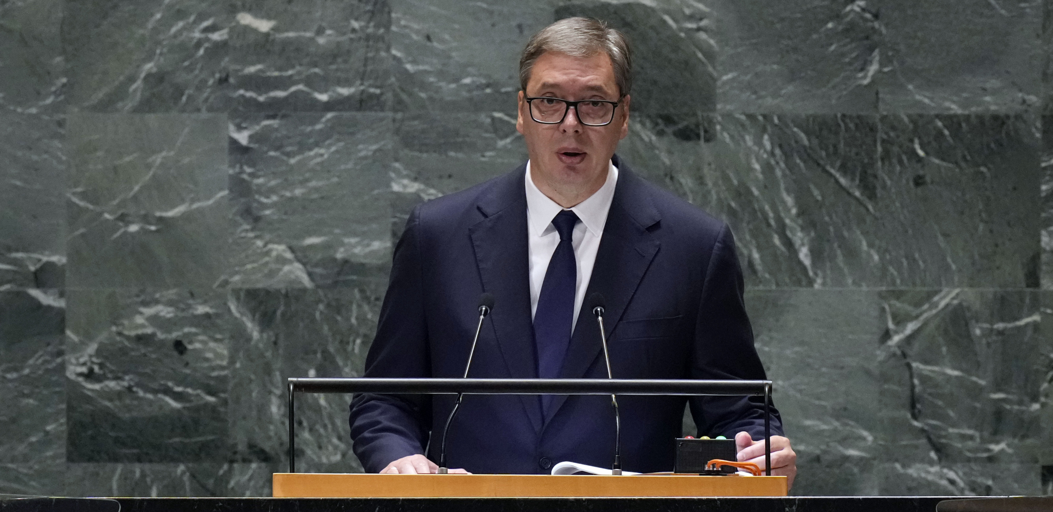 NEMA PUTA KA MIRU, MIR JE PUT! Snažne reči predsednika Srbije sluša ceo svet: Srbija izdržava u odbrani principa Povelje UN