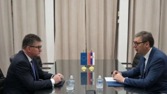 "NEĆEMO DOZVOLITI POGROM SRBA NA KIM" Vučić se sastao sa Lajčakom u Njujorku