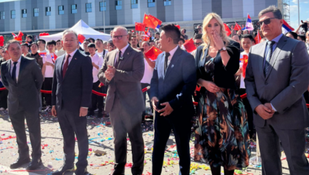 OTVOREN JE EVROAZIJSKI TRŽNI CENTAR NA NOVOM BEOGRADU Kompleks se prostire na 35.000 kvadrata, ima 400 lokala