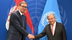 VUČIĆ SE SASTAO SA GUTEREŠOM Generalni sekretar UN sada je detaljno upoznat o situaciji na Kosovu i Metohiji  (FOTO)