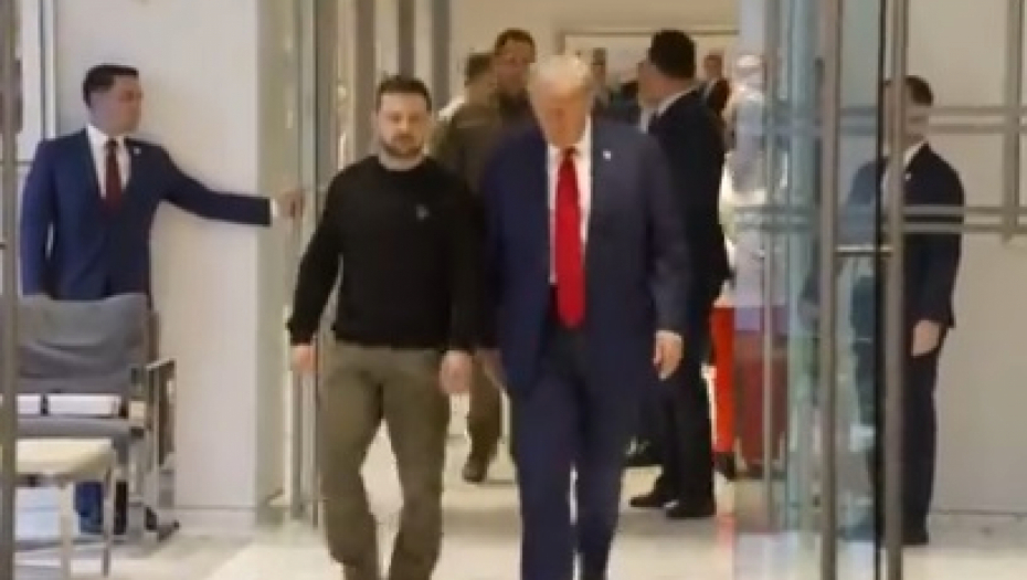 TRAMP SE SASTAO SA ZELENSKIM Nakon ogromne tenzije, susret se ipak održava (VIDEO)