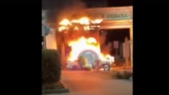 RUSKI VOJNIK ŽIV IZGOREO! Objavljen snimak stravičnog incidenta u Rjazanju (VIDEO)