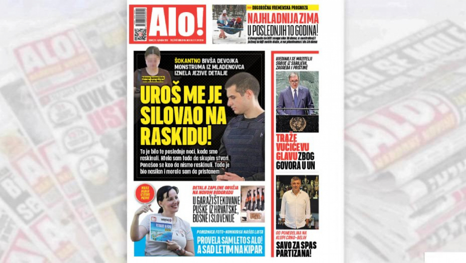 ŠOKANTNO Bivša devojka monstruma iz Mladenovca iznela jezive detalje: Uroš me je silovao na raskidu!