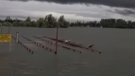 IZLIO SE DUNAV, VETAR KIDA DRVEĆE, GRAD SVE LOMI...Nevreme paralisalo Vojvodinu, pogledajte nestvarne prizore! (FOTO/VIDEO)