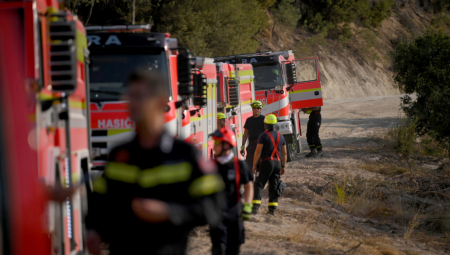 GORI OMILJENO SRPSKO LETOVALIŠTE Vatrogasci se bore sa stihijom