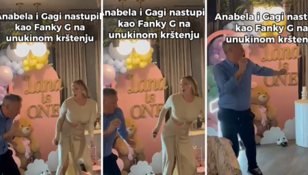 ANABELA I GAGI NAPRAVILI HAOS NA UNUKINOM ROĐENDANU! Nastupili kao Fanky G i razvalili, snimak sa slavlja sve oduševio