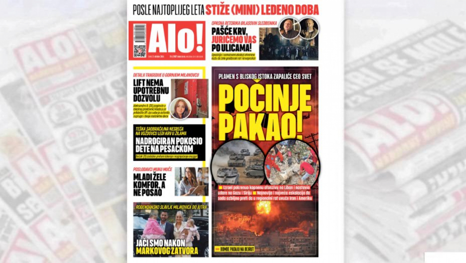 POČINJE PAKAO! Plamen s Bliskog istoka zapaliće ceo svet