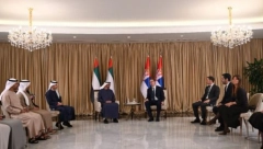 "OGROMAN USPEH, OTVARAMO JOŠ JEDNO NOVO POGLAVLJE" Predsednik Vučić se oglasio posle sastanka sa bin Zajedom, potpisan Sveobuhvatni sporazum o ekonomskom partnerstvu