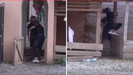 BACA JE PO DVORIŠTU, ZAMALO JOJ SLOMIO VILICU! Ova scena jezivog nasilja se i dalje pamti, usledila hitna diskvalifikacija!