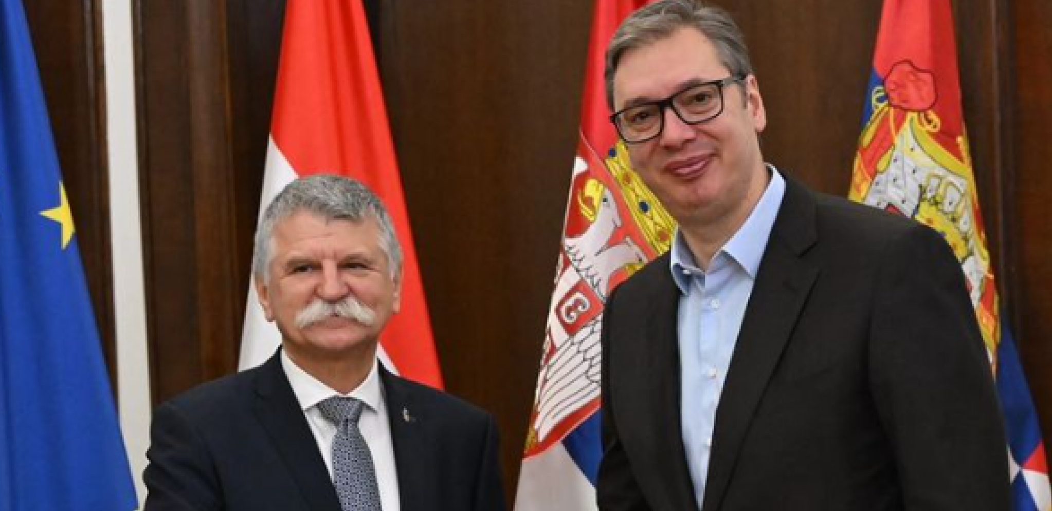 VUČIĆ SA PREDSEDNIKOM NARODNE SKUPŠTINE MAĐARSKE: Odnosi dve zemlje temelje se na bratskim vezama i međusobnom poverenju i poštovanju (FOTO)