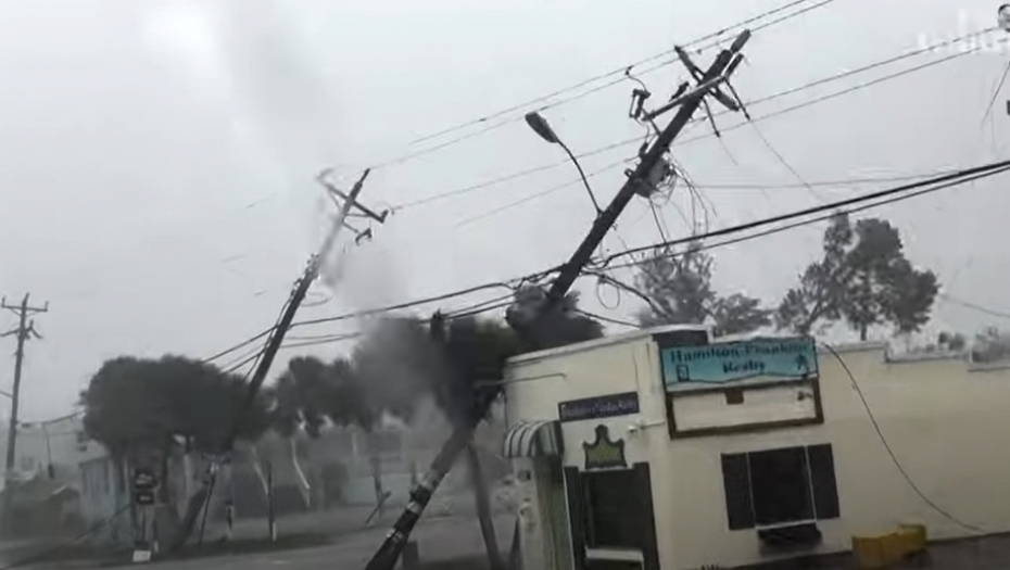 NAJGORE TEK DOLAZI! Prvi snimci sa Floride, sve je uništeno, a uragan Milton tek treba da počne (VIDEO)
