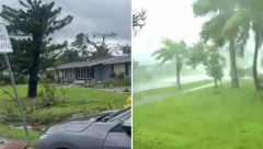 RAZJARENI URAGAN USISAO MORE Stravični prizori koji se ne mogu opisati (VIDEO)