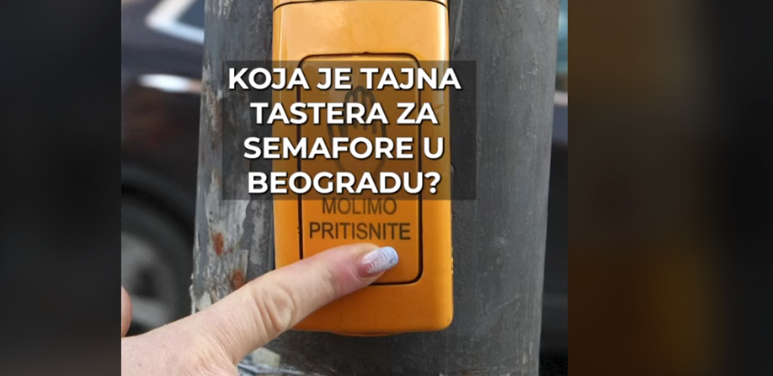 BEOGRAĐANI, SAMO OVO ĆE BRŽE UPALITI ZELENO SVETLO Postoje TRI vrste tastera za semafore, evo kako ih razlikovati i čemu sve služe (VIDEO)