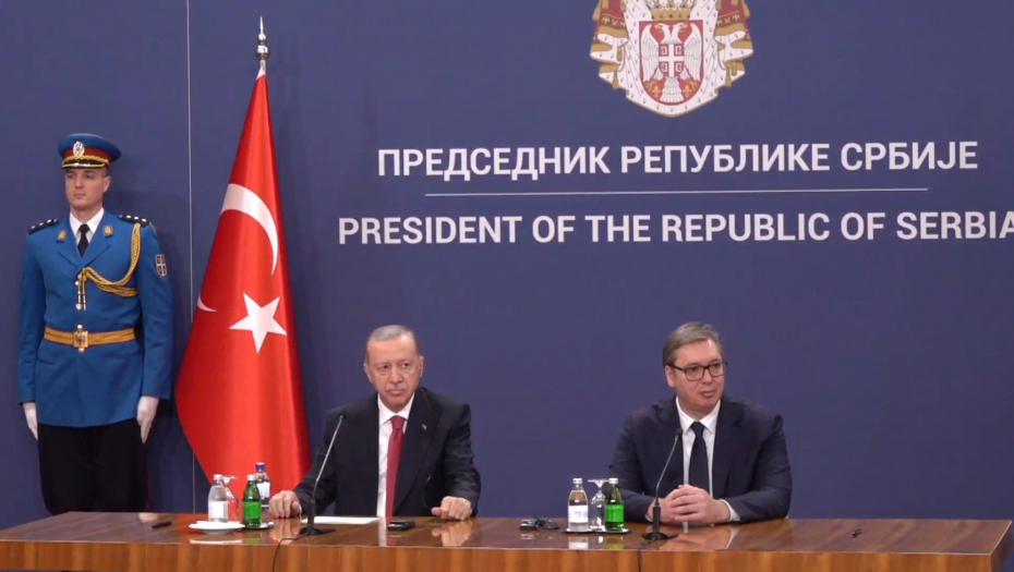 VUČIĆ I ERDOGAN SE OBRATILI JAVNOSTI Veliki dogovori Srbije i Turske: Jačamo saradnju u oblasti namenske industrije