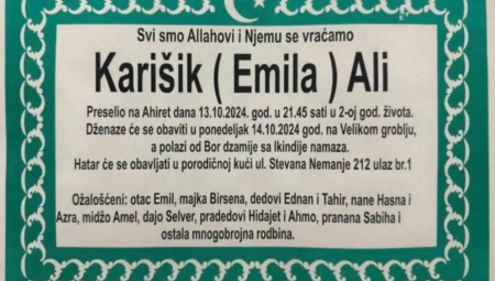 SAHRANJENO DETE KOJE JE PALO SA 4. SPRATA Novi Pazar zavijen u crno