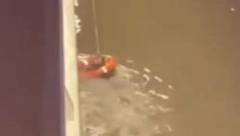 MLADIĆ UPAO U REKU KOD BETON HALE! Sekunde su bile u pitanju, SNIMLJENA CELA DRAMA