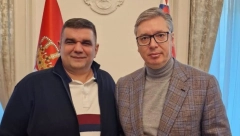 "MOJ DRUG I BRAT ACA JE JEDAN OD NAJBOLJIH DRŽAVNIKA NA SVETU!" Mirković sa Vučićem: Srbija je ponosna što ima takvog predsednika (FOTO)