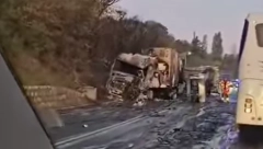 DŽIPOM SLETEO S PUTA Udes kod Arilja