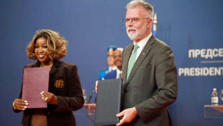 POTPISAN MEMORANDUM IZMEĐU REPUBLIKE SRBIJE I KRALJEVINE ESVATINI O SARADNJI U OBLASTI TELEKOMUNIKACIJA (FOTO)