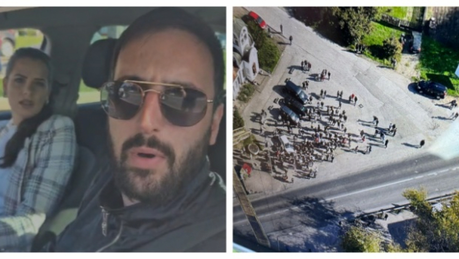 DETE PLAČE U KOLIMA DOK NJIH ŠAKA JADA BLOKIRA ULICU Ovo je najgadnija slika koju šalje propala opozicija