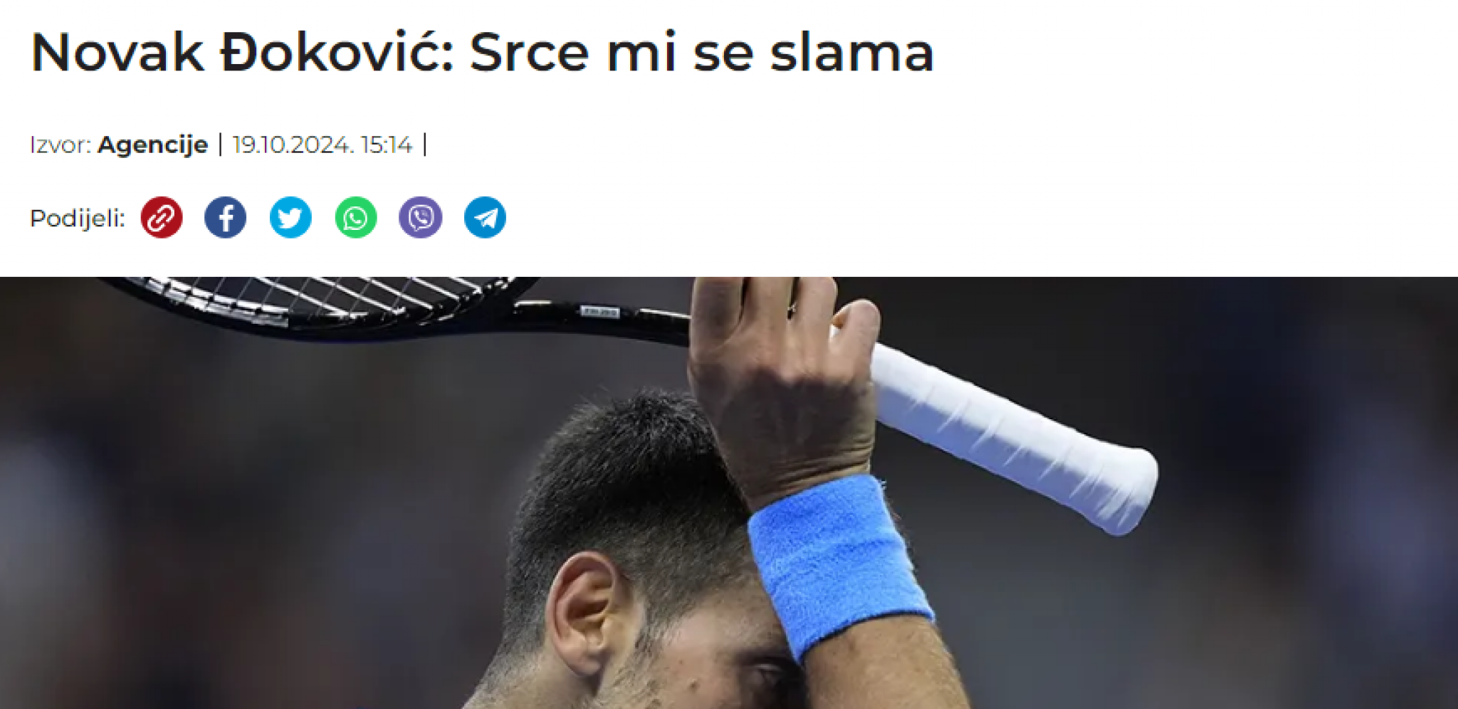 Đoković: U ratovima su u Bosni, Hrvatskoj i regionu više stradali nego u Srbiji