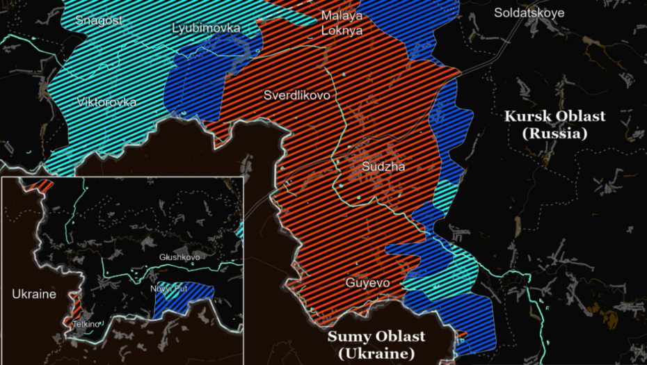 RUSKE SNAGE VRAĆAJU IZGUBLJENE TERITORIJE Ukrajinci gube ključne pozicije (MAPA)