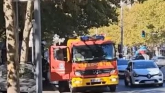 PRVI SNIMCI SA LICA MESTA! Gori kineska robna kuća - na licu mesta VATROGASCI! (VIDEO)