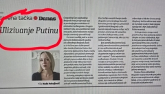 HAJDE ODLUČITE SE Opozicioni "Danas" u istom izdanju naveo da Vučić "ponižava" i da se "dodvorava Putinu"