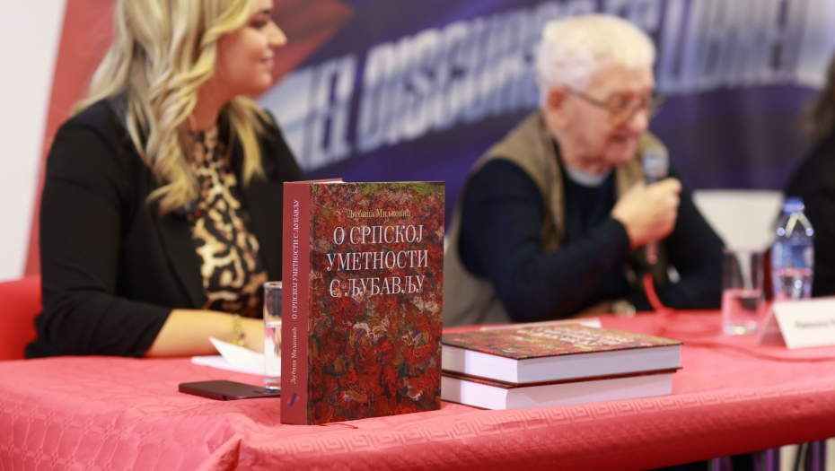 Na Sajmu knjiga održana promocija dela Ljubice Miljković ”O srpskoj umetnosti s ljubavlju” (FOTO)