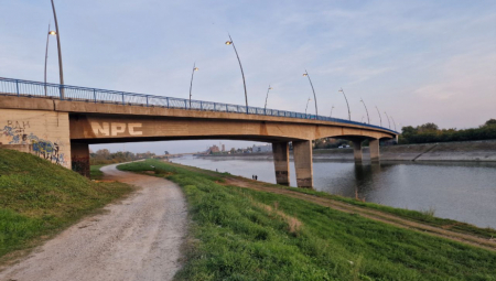 NEPOZNATA OSOBA SKOČILA SA TEMERINSKOG MOSTA! Policija izašla na lice mesta! (FOTO)