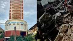 TELO ŽENE IZVUČENO IZ RUŠEVINA HOTELA ''DUBROVNIK''! Sedam osoba ostalo zatrpano kamenim pločama!