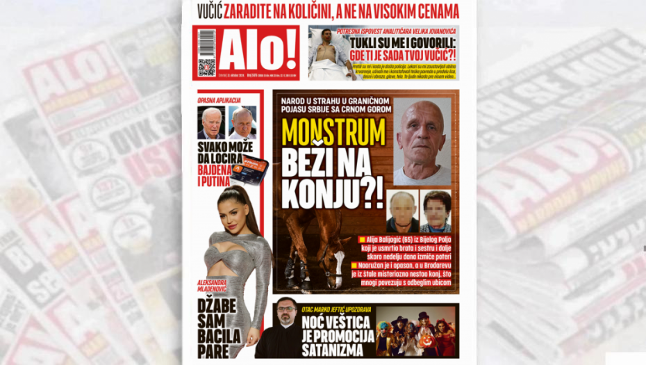 MONSTRUM BEŽI NA KONJU?! Narod u strahu u graničnom pojasu Srbije sa Crnom Gorom