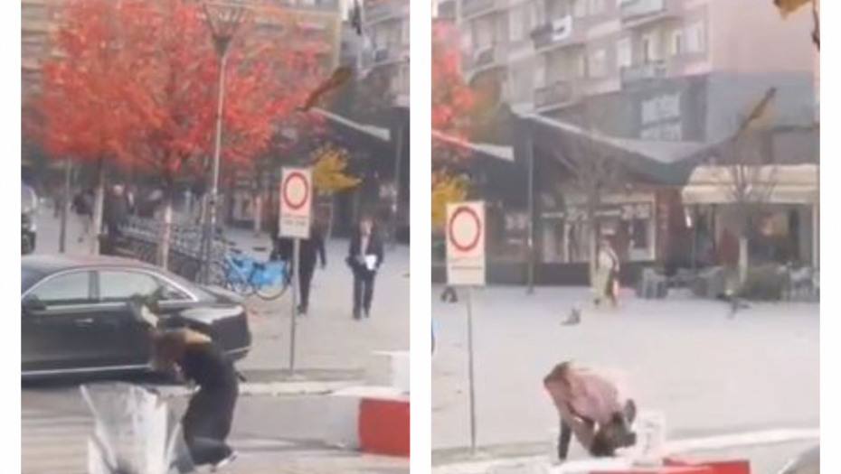 SCENE KAO IZ HORORA Vrane napale žene na ulici!