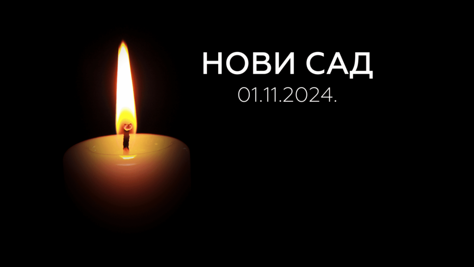SRBIJA U SUZAMA Dan žalosti zbog tragedije u Novom Sadu