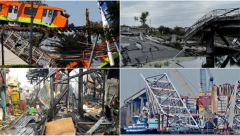 SRUŠENI MOSTOVI, KROVOVI, TERMINALI... Ovo su neka od najvećih obrušavanja koja su pogodila svet (VIDEO)