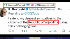 DNO DNA! Najodvratnija zloupotreba tragedije od strane opozicije: Čanak izjavio saučešće “građanima republike Vojvodine”! (FOTO)