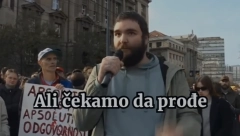 ĐILASOV NASILNIK POZIVA NA HAOS Od sutra mi KOMANDUJEMO (VIDEO)