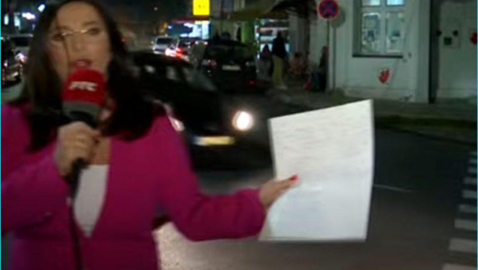 SKANDAL NA RTS Reporterka doživela nezgodu u programu uživo, usledila hitna reakcija: Šta ti se desilo?! (VIDEO)
