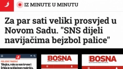 UŽAS! Ustaški i islamistički mediji žele da vide srpsku krv!
