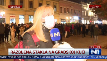 ĐILASOVA UZDANICA ŽAKLINA ZNALA KAKAV SE HAOS SPREMA Huliganima dali palice, njoj masku! HTELI NAMERNO DA PROŠIRE ZARAZU
