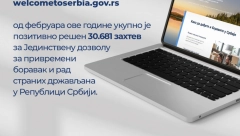Jovanović: Više od 30.000 Jedinstvenih dozvola za privremeni boravak i rad od početka rada Portala za strance